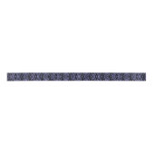 Lila und Schwarz Modern Mud Cloud Satin Ribbon Satinband (Vorderseite)