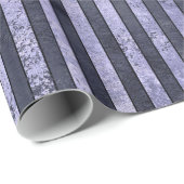 Lila und schwarze Grunge Geschenkpapier (Rolleneckpunkt)