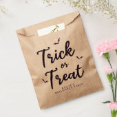 Lila und schwarze Streifen Geschenktütchen (Versiegelt)