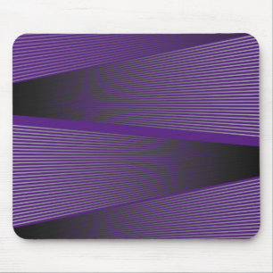 lila und schwarzes Abstrakt Mousepad