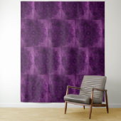 Lila und schwarzes Mandala-Wandband Wandteppich (Beispiel)