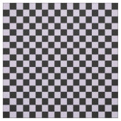 Lila und schwarzes Schachbrettmuster Stoff (Muster)