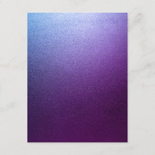 Lila und silberne Hochzeitsdetails Christliches Kr Begleitkarte (Rückseite)