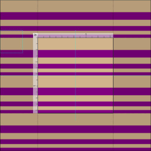 Lila und Tan-Lined/Streifenmuster Stoff