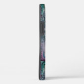 Lila und türkisfarbene Grünanlage Case-Mate iPhone Hülle (Rückseite / Rechts)