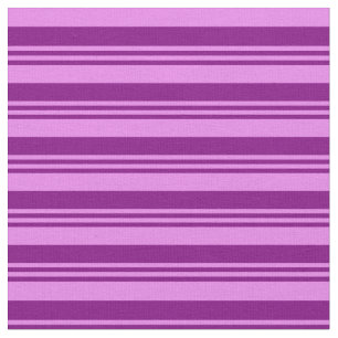 Lila und violette Linien Stoff