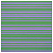 Lila- und Waldgrüne Linde/Streifenmuster Stoff (Muster)