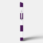 Lila und weiß Case-Mate iPhone hülle (Rückseite / Links)