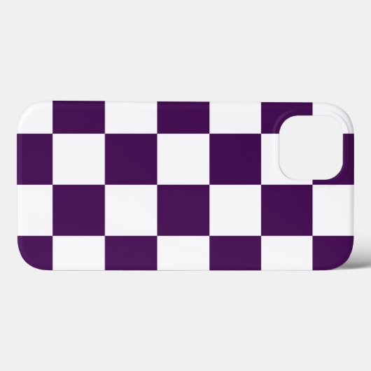 Lila und weiß Case-Mate iPhone hülle (Rückseite (Horizontal))