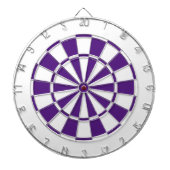 lila und weiß dartscheibe (vorne)