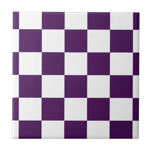 Lila und weiß fliese (Vorderseite)