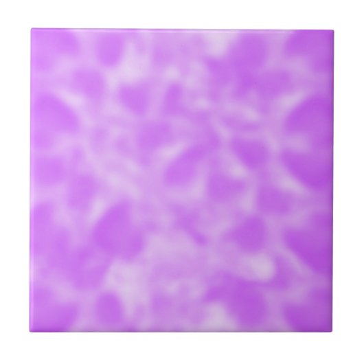 Lila und Weiß gesprenkelt Fliese (Vorderseite)