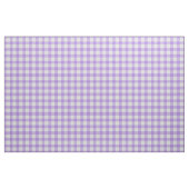 Lila und weiß karierter Gingham Stoff (Fat Quarter (45,7 x 55,9 cm))