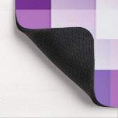 Lila und weiß mousepad (Ecke)