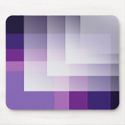 Lila und weiß mousepad (Vorne)