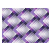 Lila und weiß tischdecke (Vorderseite (Horizontal))