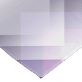 Lila und weiß tischdecke (Schrägansicht)