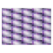 Lila und weiß tischdecke (Vorderseite (Horizontal))