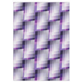 Lila und weiß tischdecke (Vorderseite)