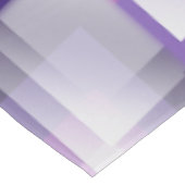 Lila und weiß tischdecke (Schrägansicht)
