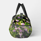 Lila und weiße Blume Duffle Bag (Rechts)