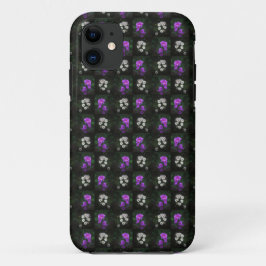 Lila und weiße Blüten Case-Mate iPhone Hülle