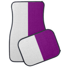 Lila und weiße Dual-/Split-Farbgestaltung 