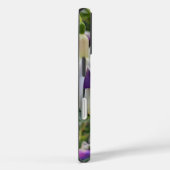 Lila und weiße Fuchsien-Blume Case-Mate iPhone Hülle (Rückseite / Rechts)