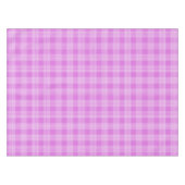 Lila und weiße Karierte Tablettendecke Tischdecke (Vorderseite (Horizontal))