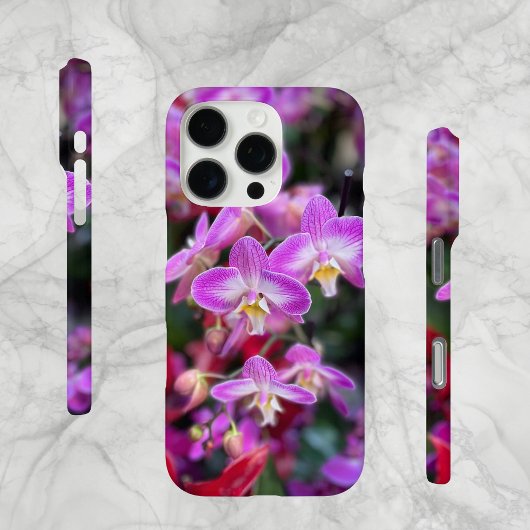 Lila und weiße Orchideen aus Holland, Case-Mate iPhone Hülle