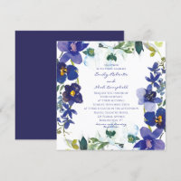 Lila und weiße Orchideenhochzeit