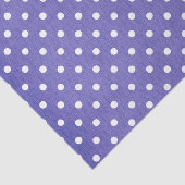 LILA UND WEISSE POLKA-PUNKTE SEIDENPAPIER (Ausschnitt)