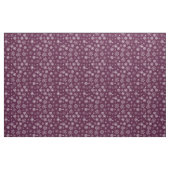 Lila und weiße Schneeflocken Stoff (Yard (91,4 cm))