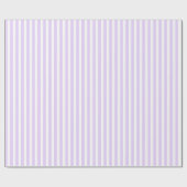 Lila und weiße Streifen Geschenkpapier (Flach)