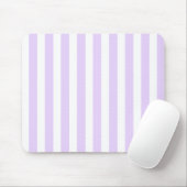 Lila und weiße Streifen Mousepad (Mit Mouse)
