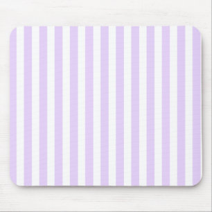 Lila und weiße Streifen Mousepad