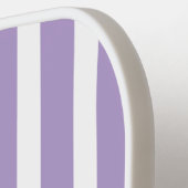 Lila und weiße Streifen Pickleball Paddel Pickleball Schläger (Linke Seite)