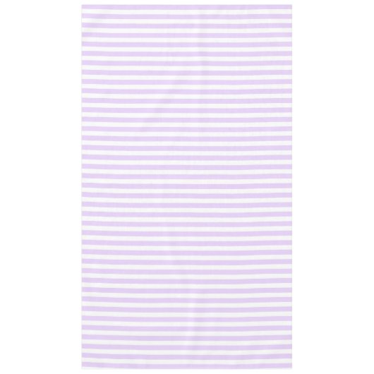 Lila und weiße Streifen Tischdecke (Vorderseite)