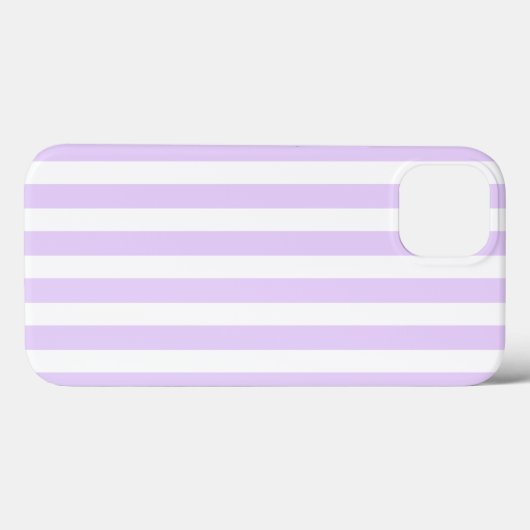 Lila und weiße Süßwaren Streifen Case-Mate iPh Case-Mate iPhone Hülle (Rückseite (Horizontal))