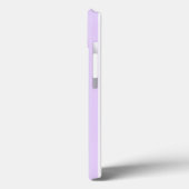 Lila und weiße Süßwaren Streifen Case-Mate iPh iPhone Hülle (Rückseite / Links)