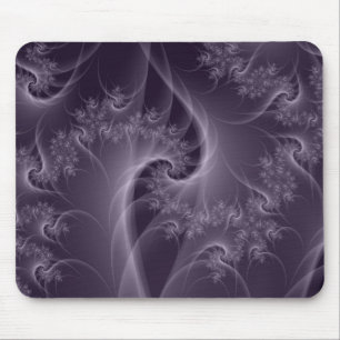 Lila und weiße Twist-Mauspad Mousepad