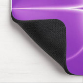 Lila und weißes Fraktal Mousepad (Ecke)