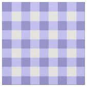 Lila und weißes Gingham-Karo-Muster Stoff (Nahaufnahme)