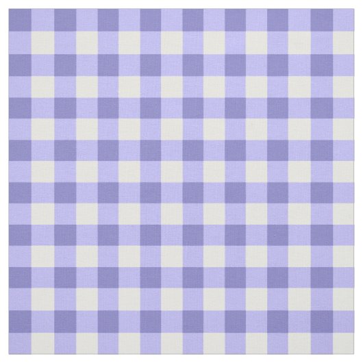 Lila und weißes Gingham-Karo-Muster Stoff (Muster)