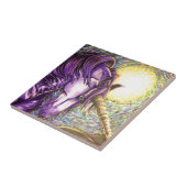 lila Unicorn Fliese (Seite)