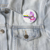 Lila Unicorn - Gewehr Button (Beispiel)