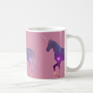 lila Unicorn Kaffeetasse