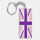 Lila Upper Schlüsselanhänger (Vorderseite links)