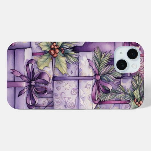 LILA URLAUB Case-Mate iPhone HÜLLE (Rückseite (Horizontal))