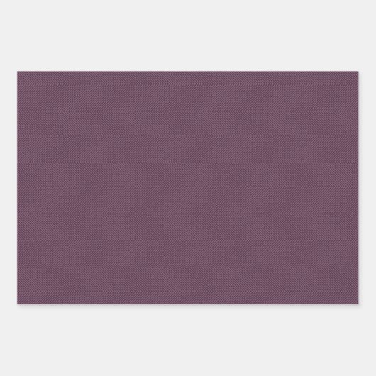 Lila Urlaub mit Herringbone-Tweed Geschenkpapier Set (Vorderseite 2)